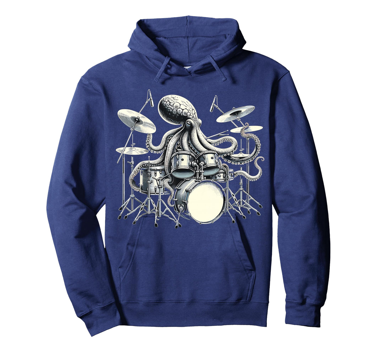 Octopus Playing Drums Drummer T-Shirt