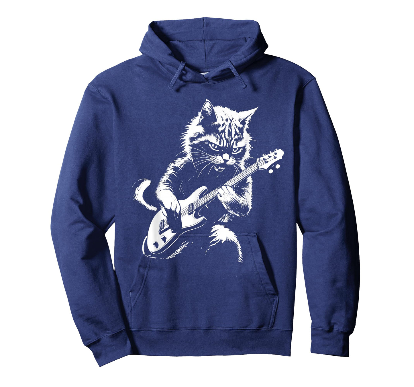 Cat Playing Electric Guitar - Cat Lover Kitten Owner Kitty T-Shirt