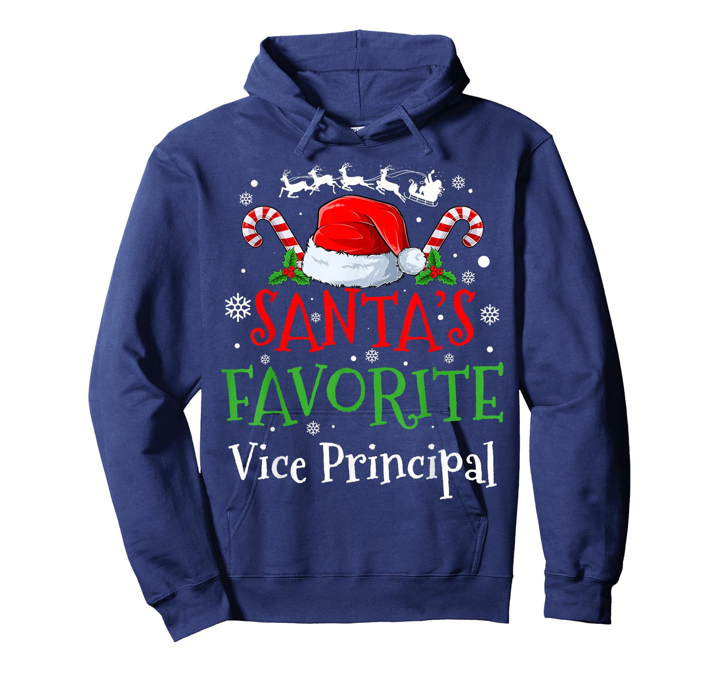 Santa's Favorite Vice Principal Christmas Party T-Shirt