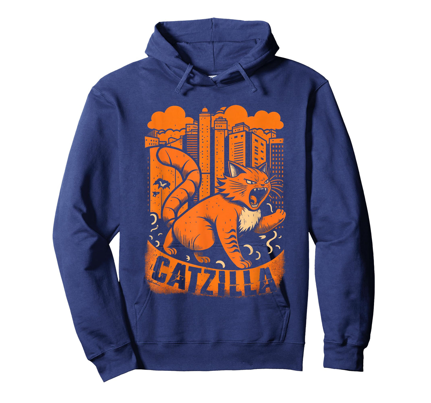 Catzilla Cat Shirt for Women, Cat Shirt for Men Cat Lover T-Shirt