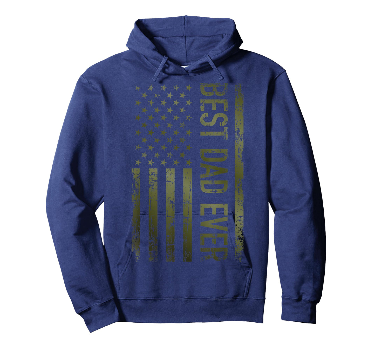 Best dad Ever American Military Camouflage Flag Gift Father T-Shirt