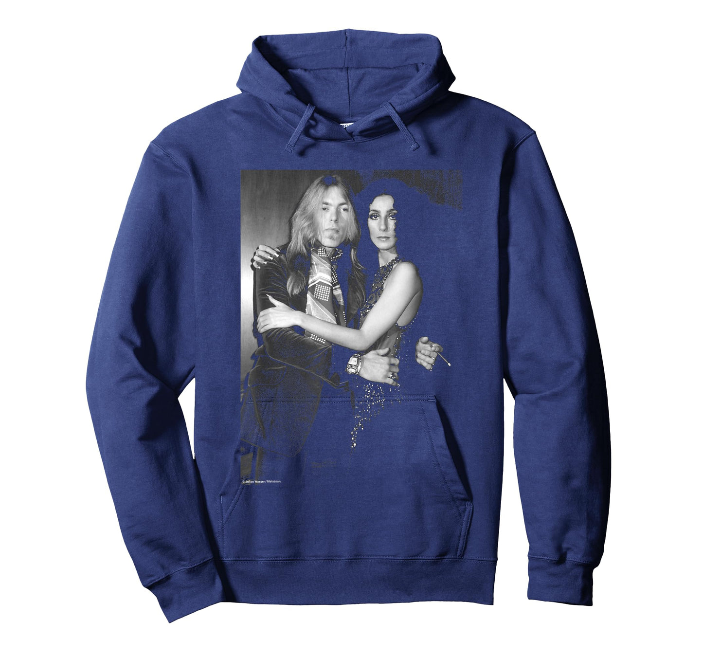 Singer Cher & Gregg Allman Brothers by Julian Wasser T-Shirt