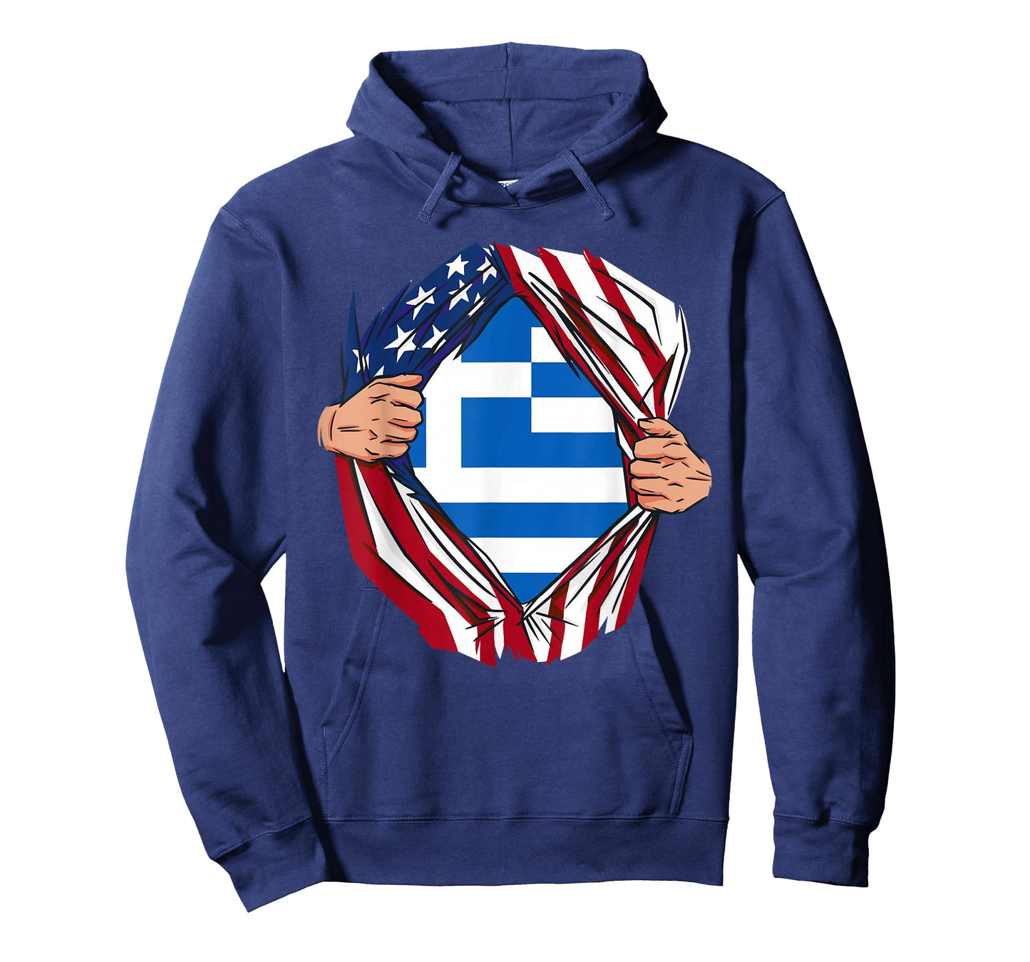 USA American Grown Greek Roots T-Shirt