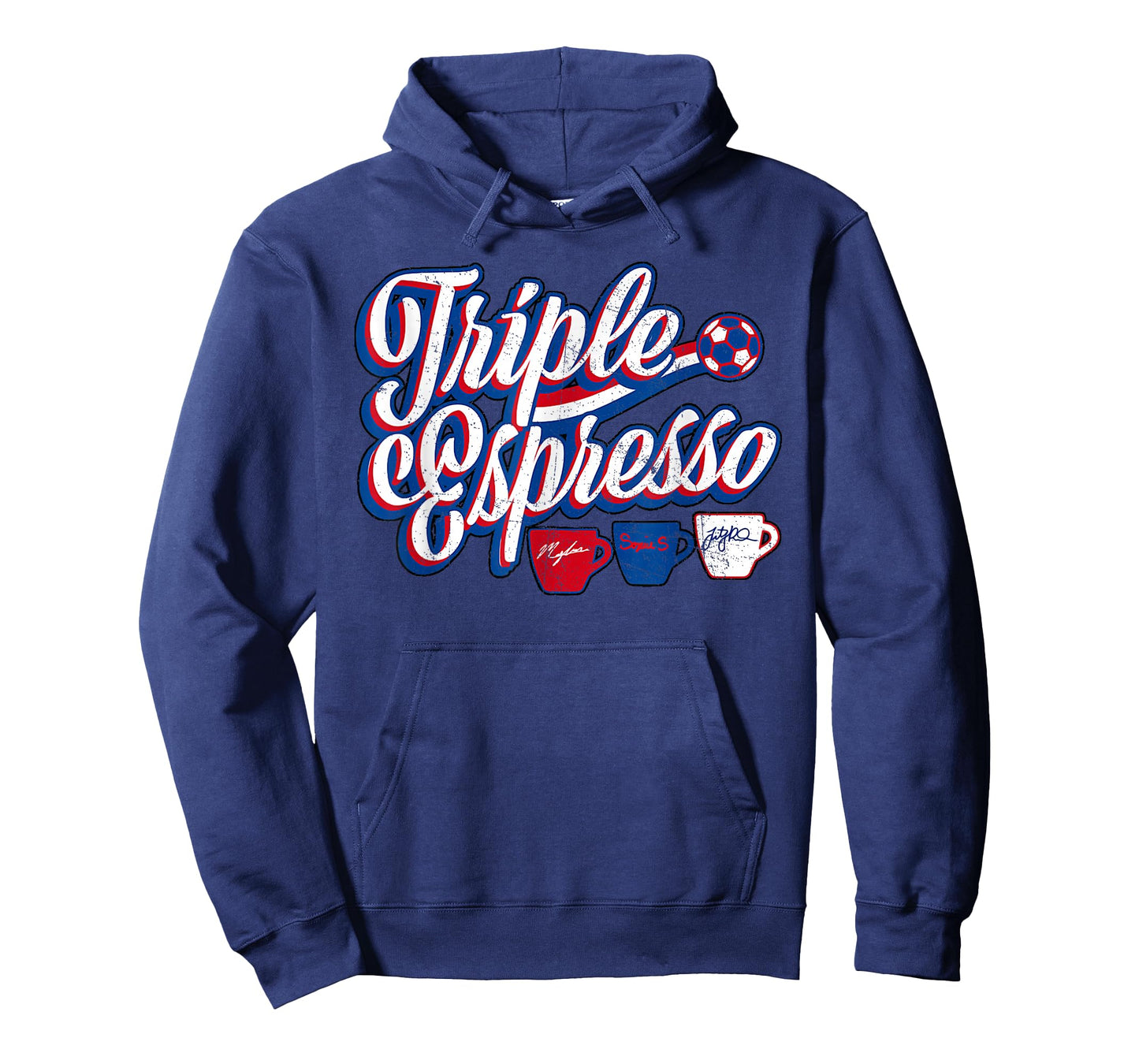 Triple Espresso T-Shirt Triple Espresso America USA Flag T-Shirt