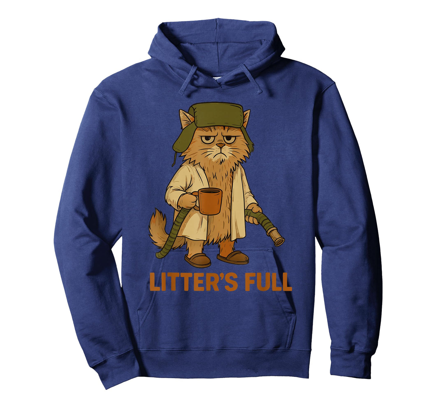 Litter’s Full Funny Cat Lovers Christmas Xmas T-Shirt