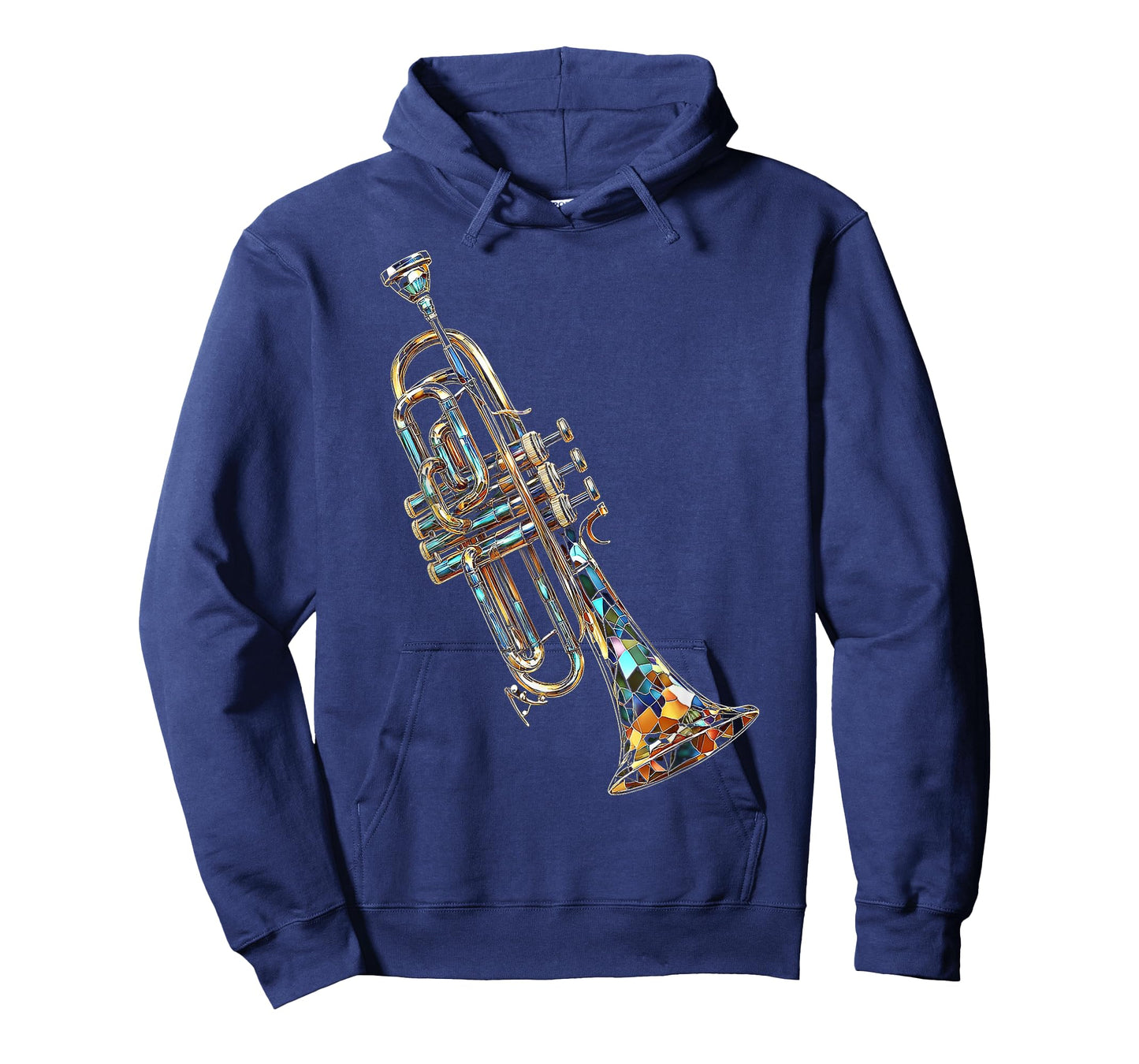 Trumpet Music Instrument Motif Art Trumpet T-Shirt