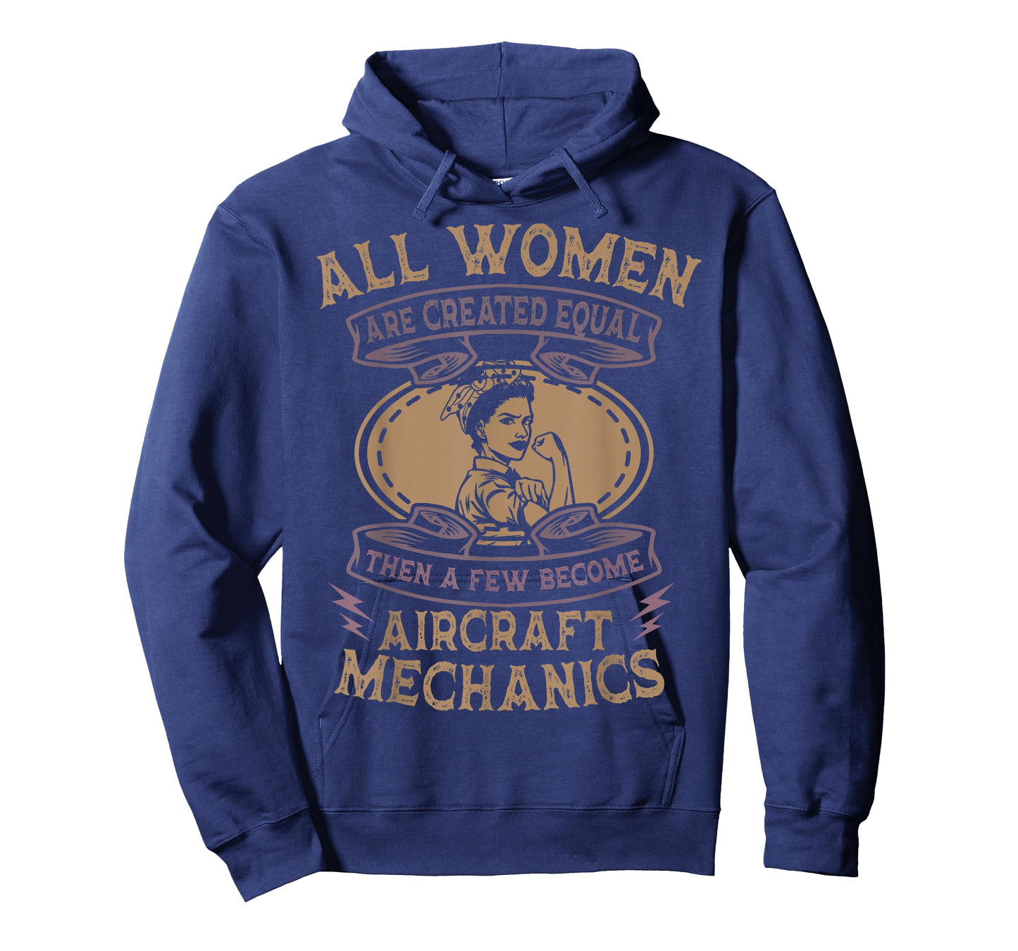Aircraft Mechanic Airplane Aviation Maintenance Tech Woman T-Shirt
