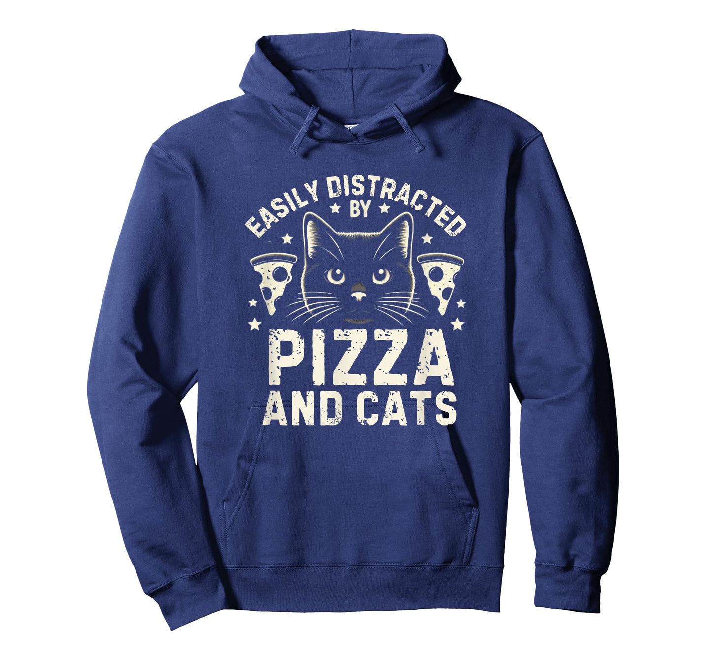 Funny Pizza Lover Foodie Pizza Pun Pizza and Cats T-Shirt