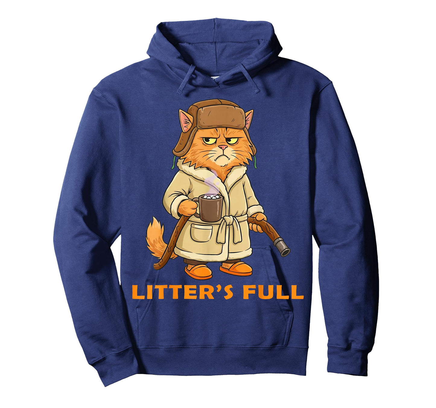 Funny Christmas Cat Litter Full Men Women Meme Xmas T-Shirt