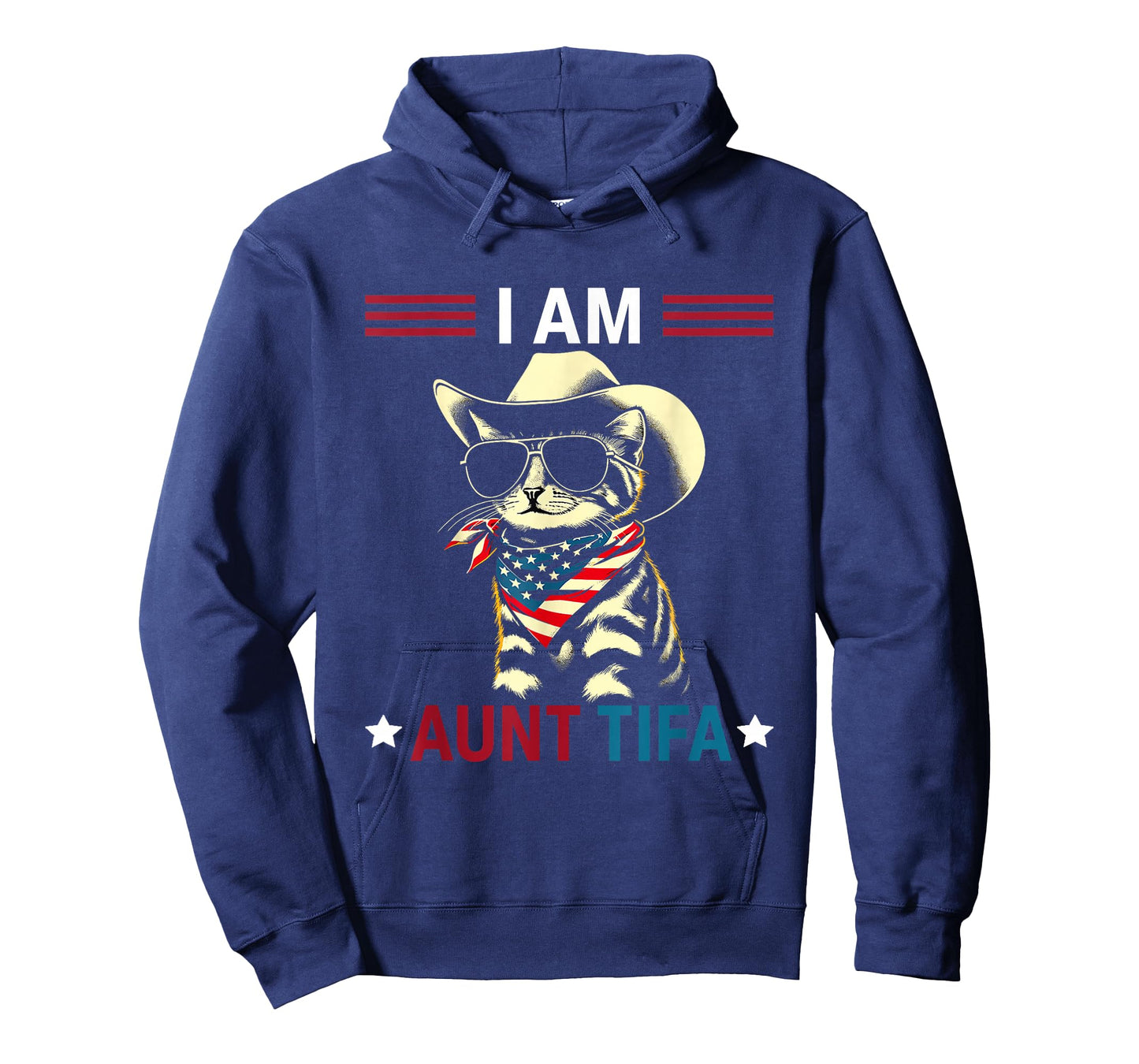 I Am Aunt Tifa Cat American T-Shirt