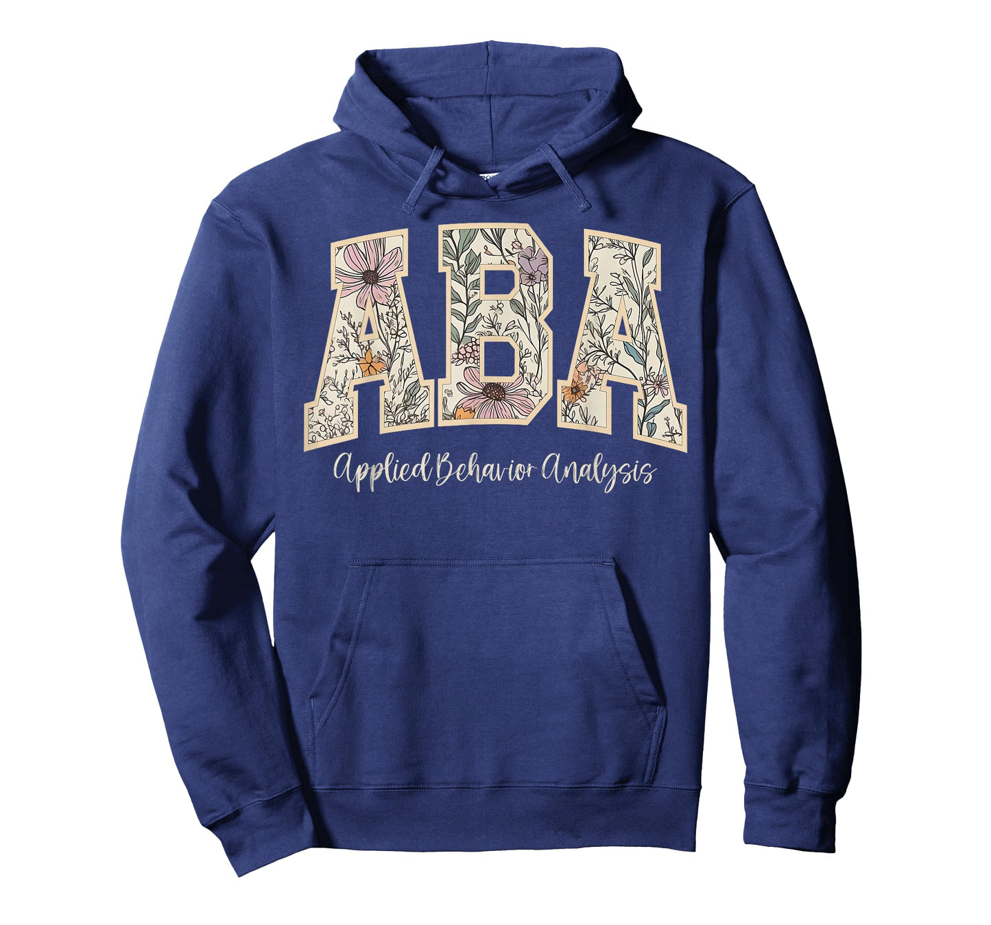 Retro Wildflower ABA Applied Behavior Analysis ABA Therapist T-Shirt
