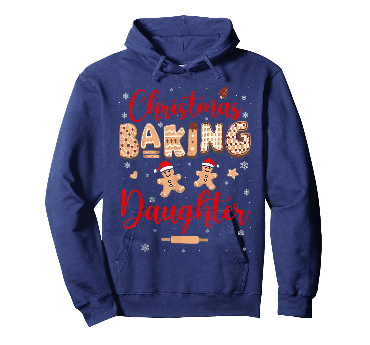 Christmas Baking Daughter Funny Family Baker Baking Cookie T-Shirt