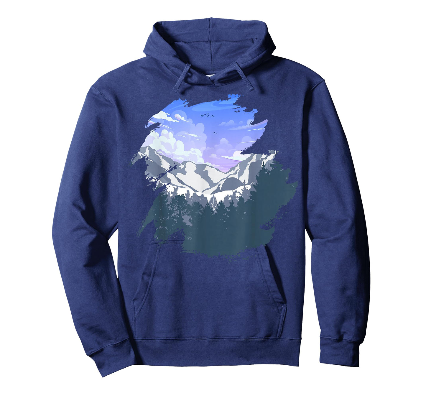 Timeless Mountain, Nature Trees and Forest T-Shirt