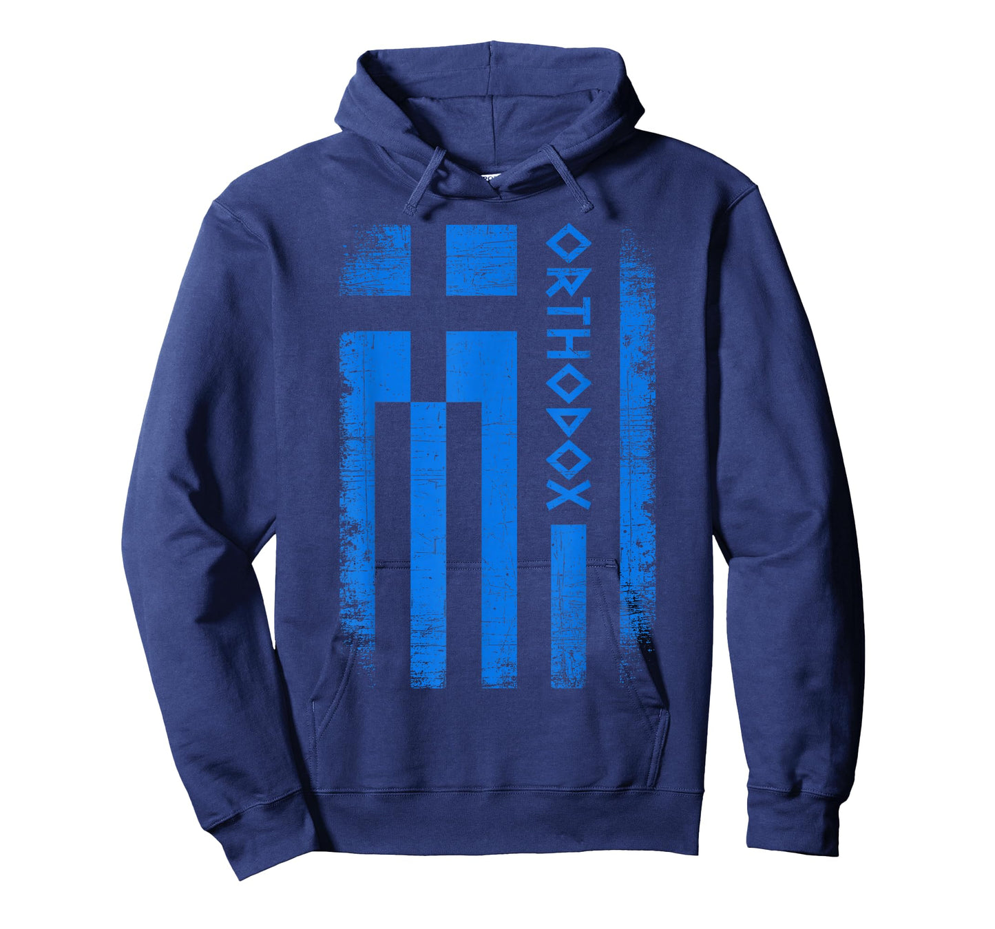Greek Orthodox Church Retro Vintage Greek Flag Orthodox T-Shirt