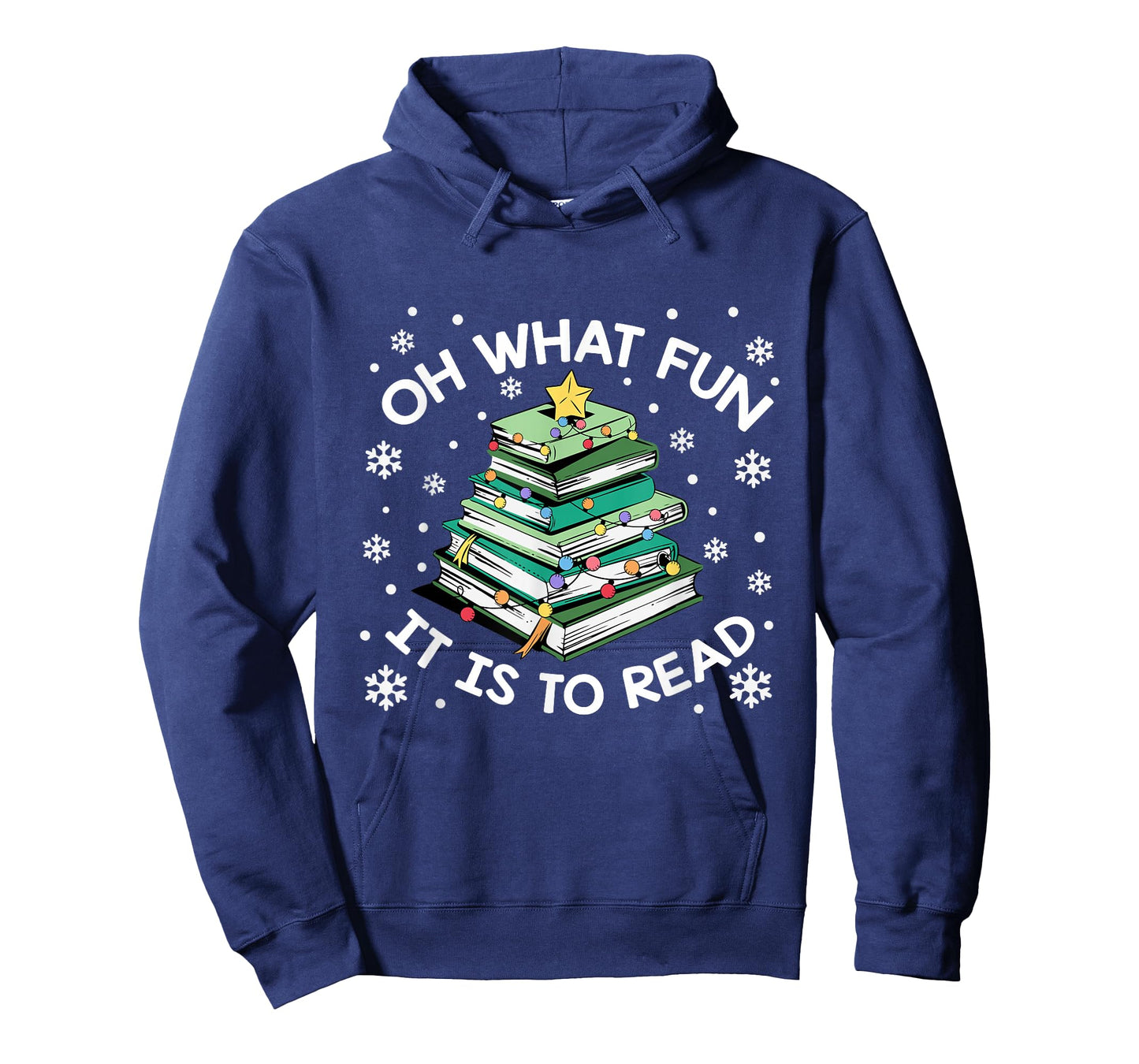 Oh What Fun It is to Read Christmas Book Lover Librarian T-Shirt