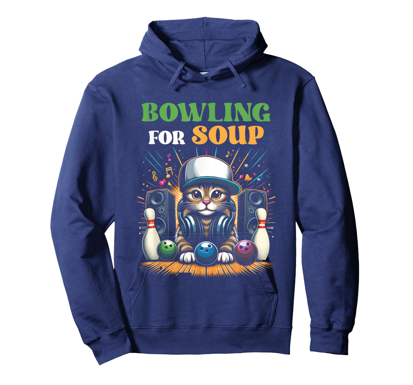 Bowling for Soup Music Cat Style DJ Cat Wearing Headphone T-Shirt