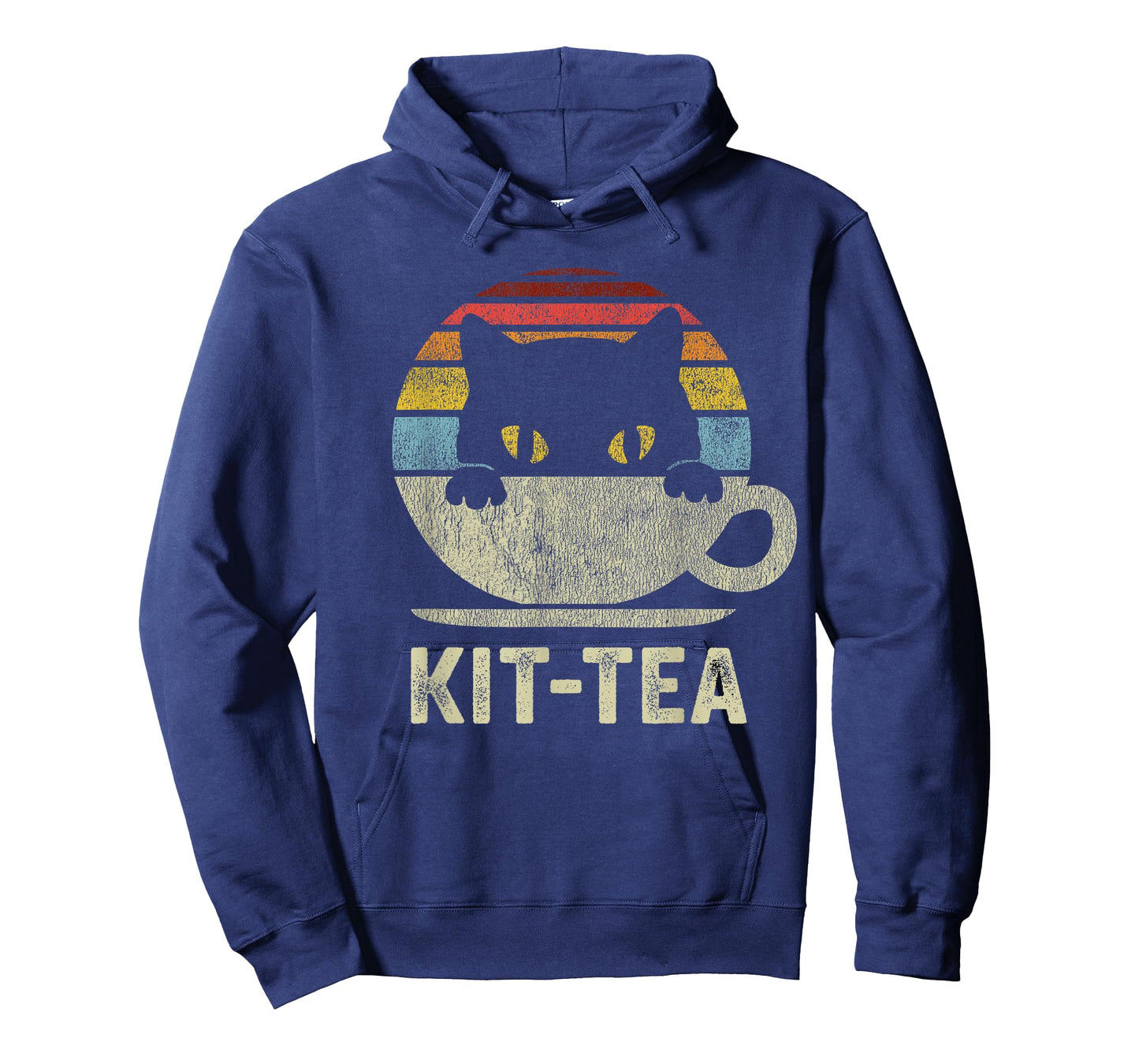 Kit Tea Black Kitty Cat Tea Lover Gift T-Shirt