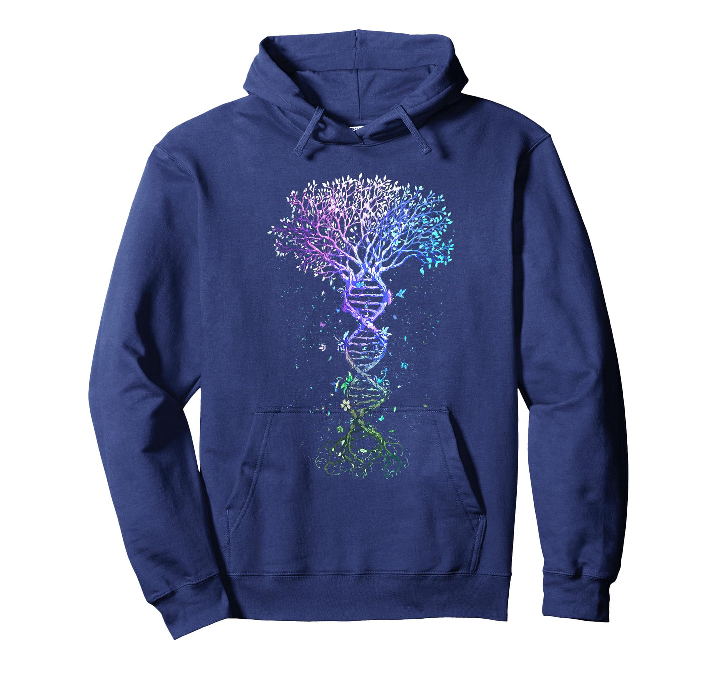DNA Tree Life Earth Genetics Biologist Science Gift T-Shirt Small