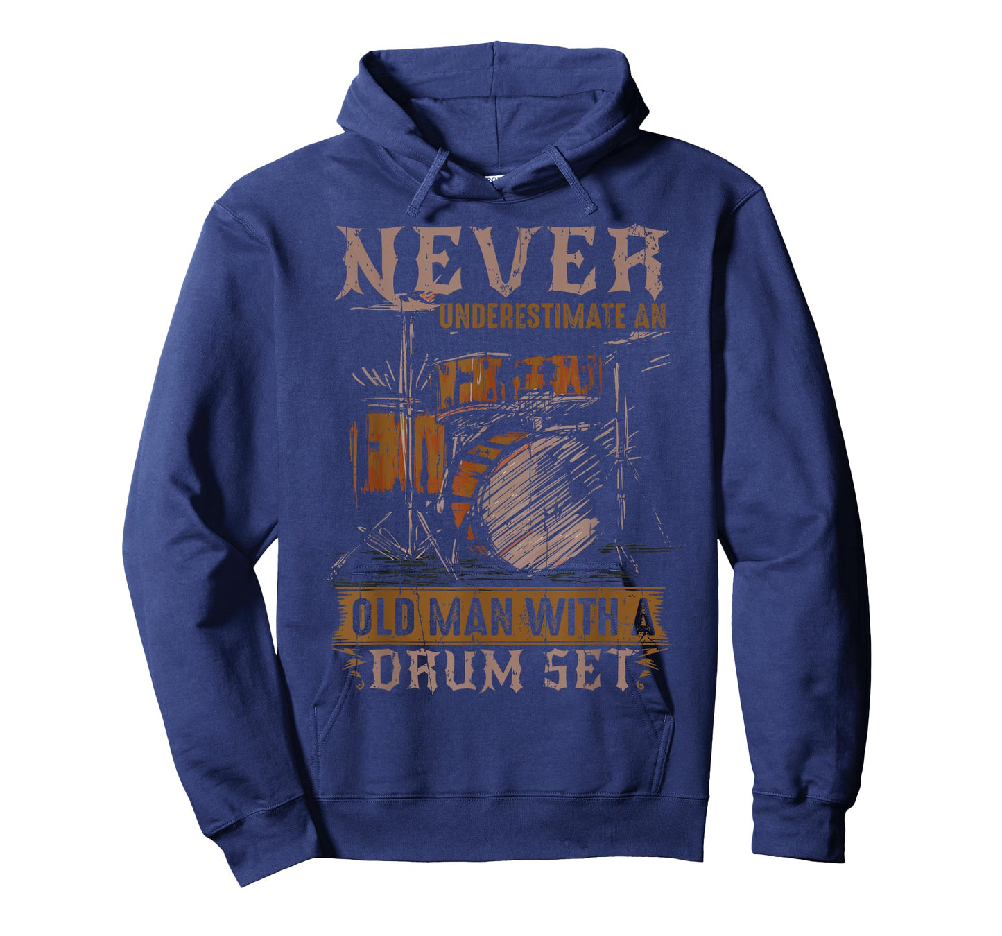 Funny Drummer Art for Men Drum Player T-Shirt