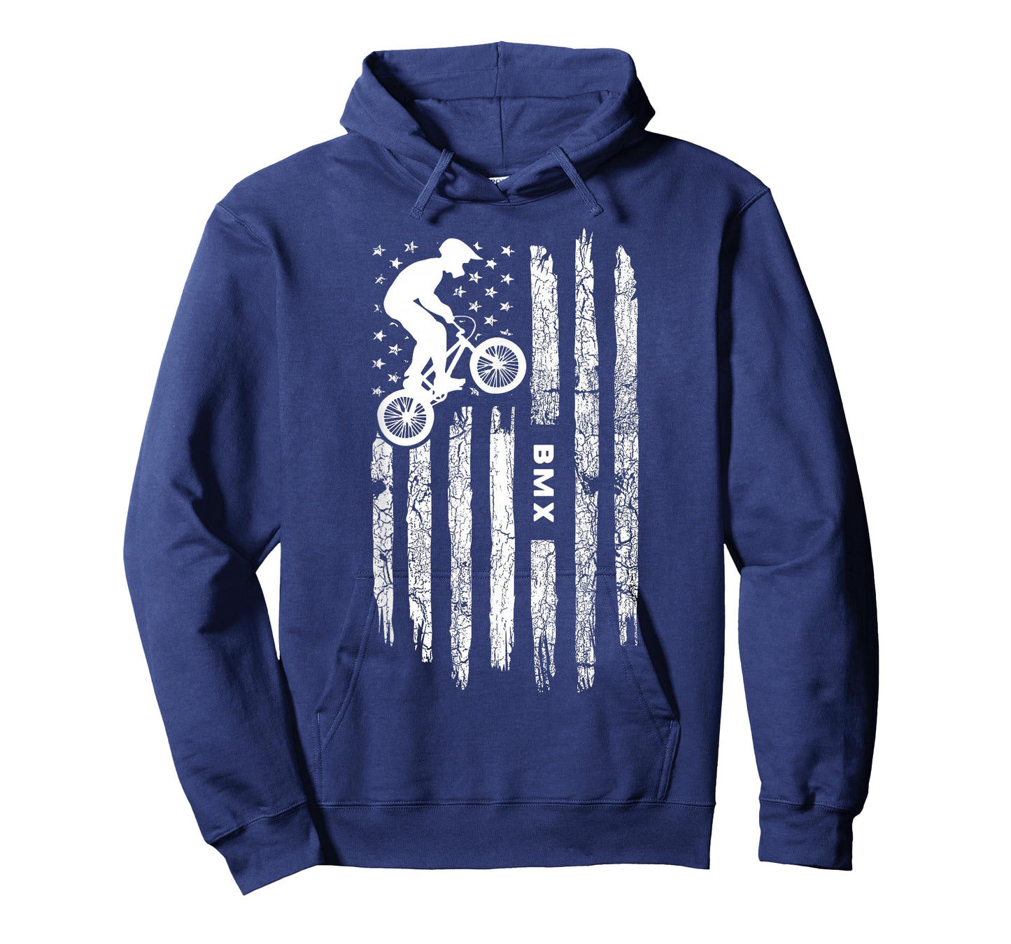 American Flag BMX Clothing - BMX Rider Vintage BMX T-Shirt