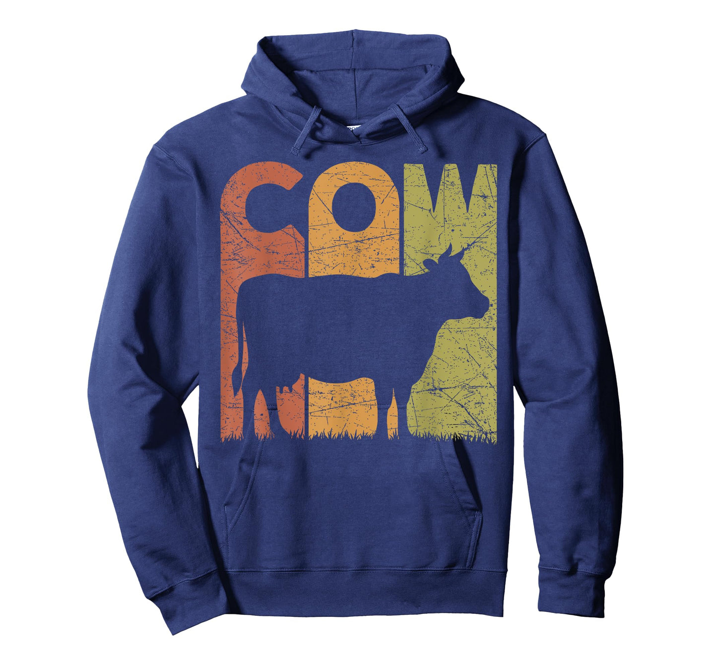 Cow Vintage Cow Farmer Retro Dairy Farmer T-Shirt