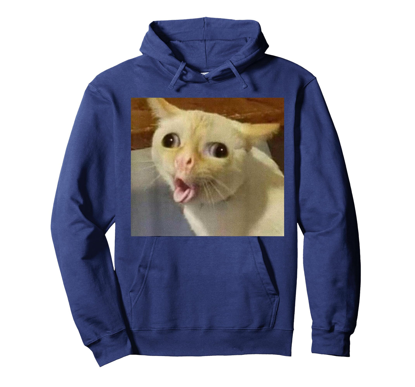Cat Gagging Meme Funny Kitty Coughing Cat Top Iconic Meme Men Women T-Shirt