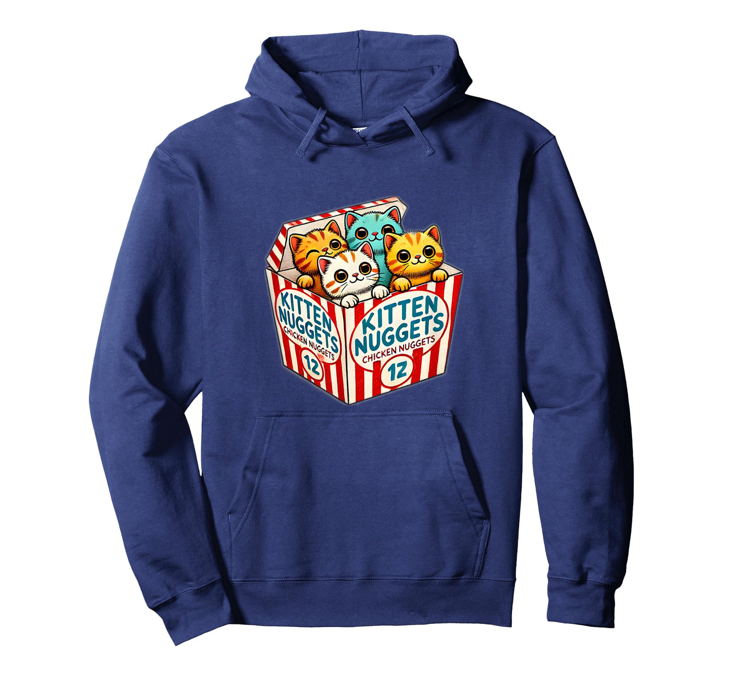 Kitten Nuggets Food Pun Cat Lover Chicken Nuggets T-Shirt