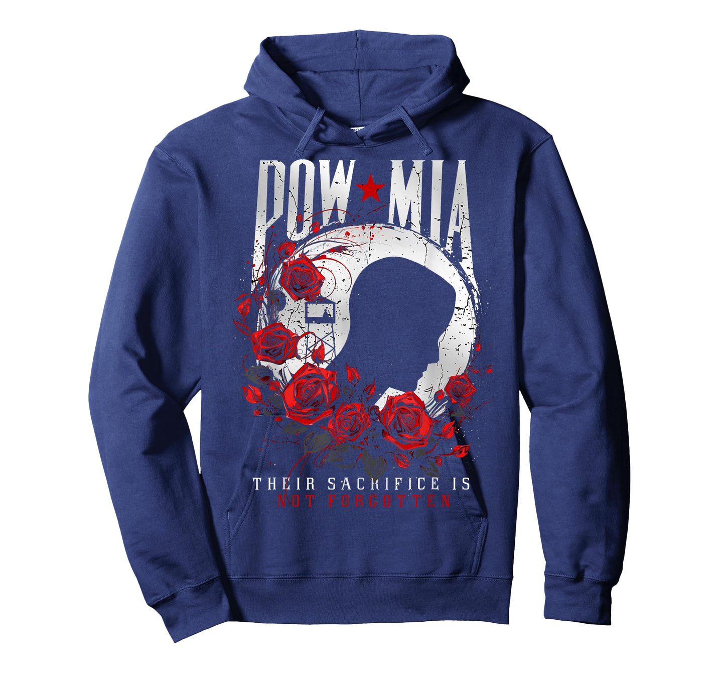 POW/MIA Red Rose T-Shirt