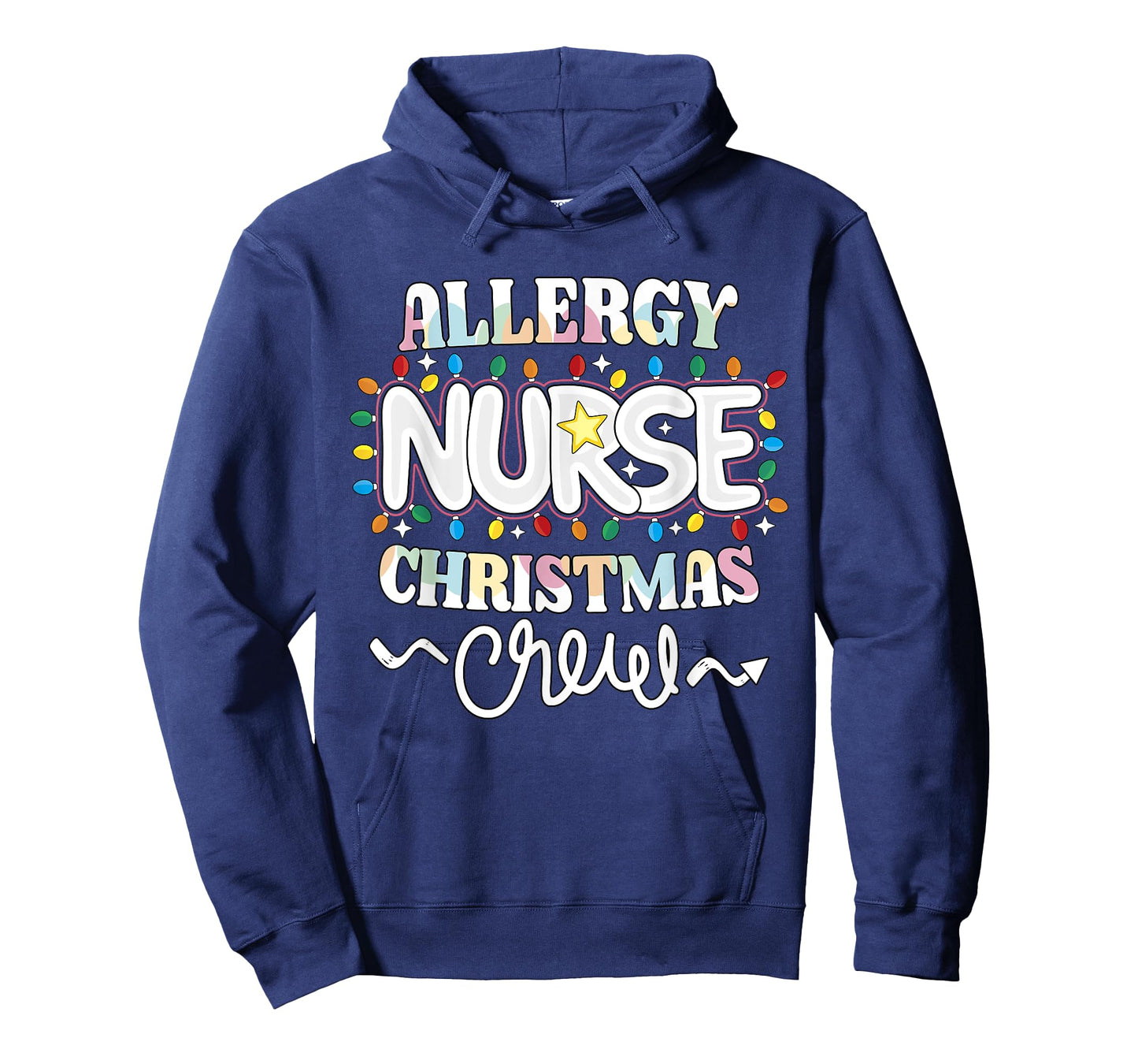 Allergy Nurse Christmas Crew Allergy/Immunology Nursing NP T-Shirt