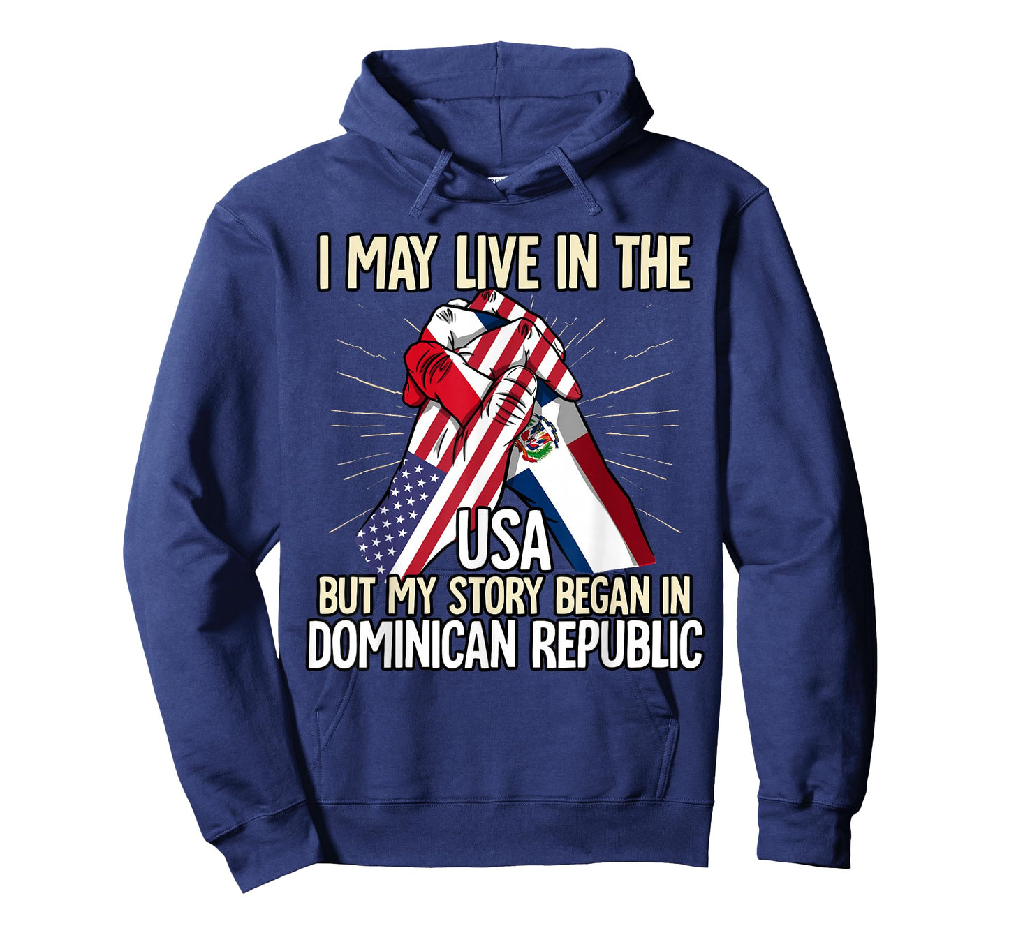 I May Live In The Usa But My Story Began Dominican Republic T-Shirt