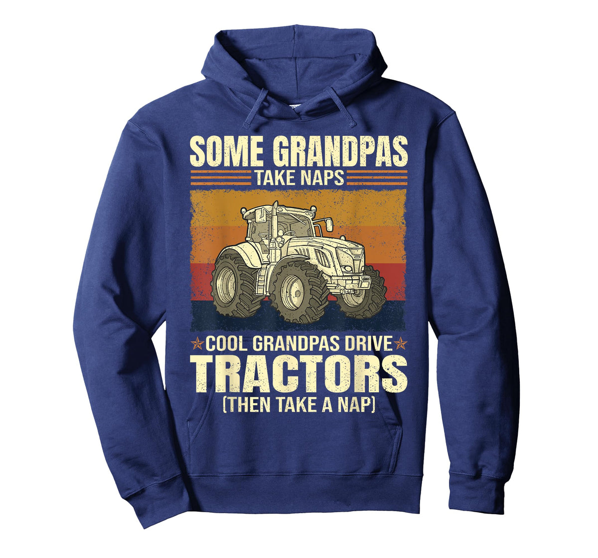 Farmer Some Grandpas Take Naps Cool Grandpas Drive Tractor T-Shirt