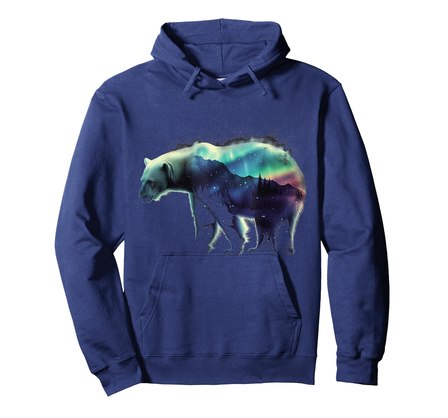 Polar Bear Northern Light Winter Arctic Nature Lover T-Shirt