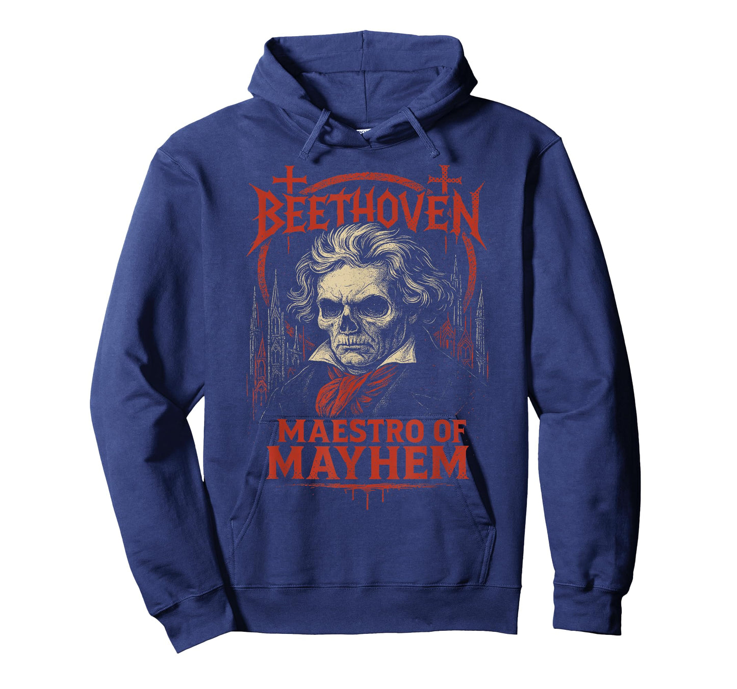 Ludwig Van Beethoven Classical Music Composer Death Metal T-Shirt