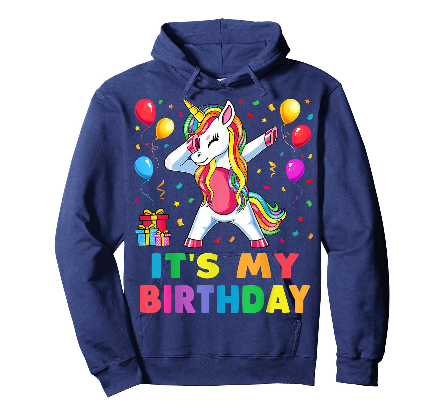 It's My Birthday for Girls Unicorn Dabbing Party Gift T-Shirt
