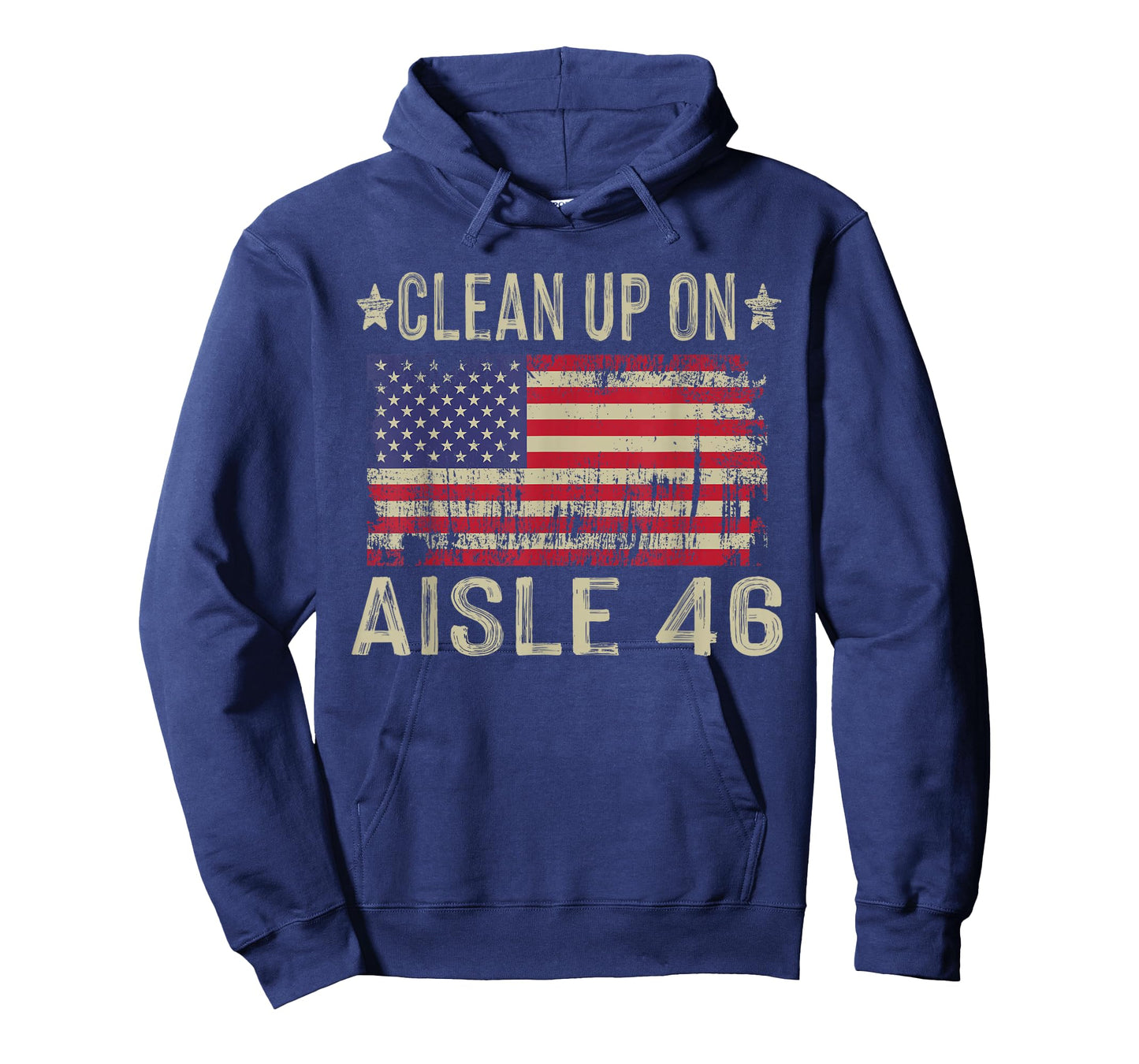 Clean Up On Aisle 46 Funny Saying Impeach 8646 T-Shirt