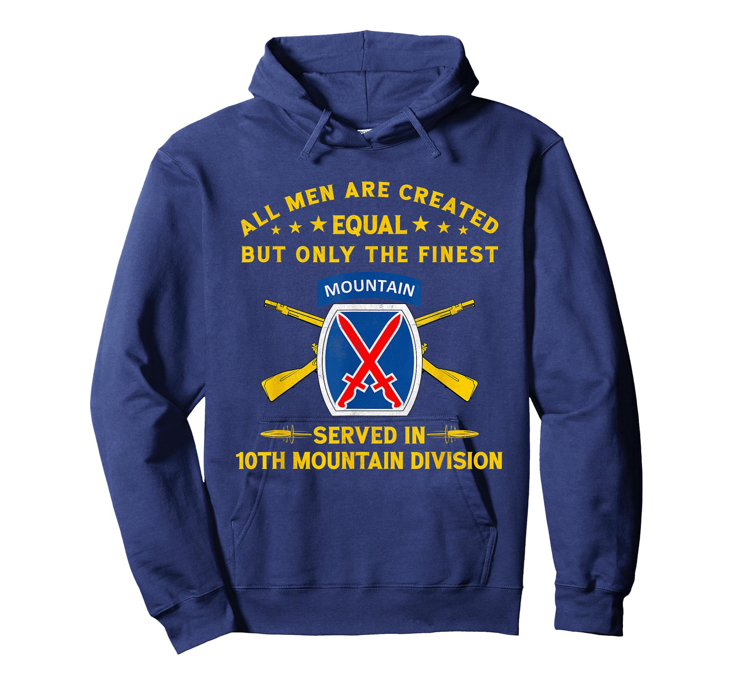 10th Mountain Division Veteran Fort Drum New York Gift Tee T-Shirt
