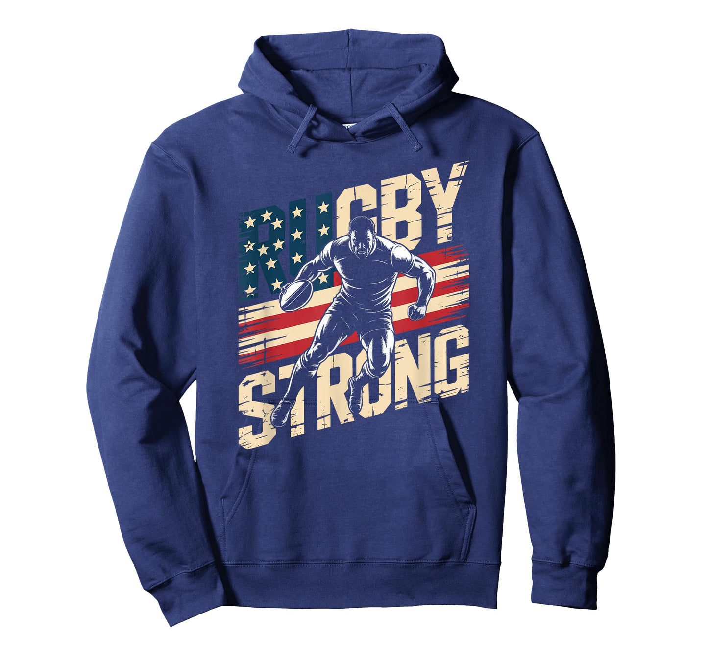 American Rugby Player USA Flag Man Playing Rugby In The US T-Shirt