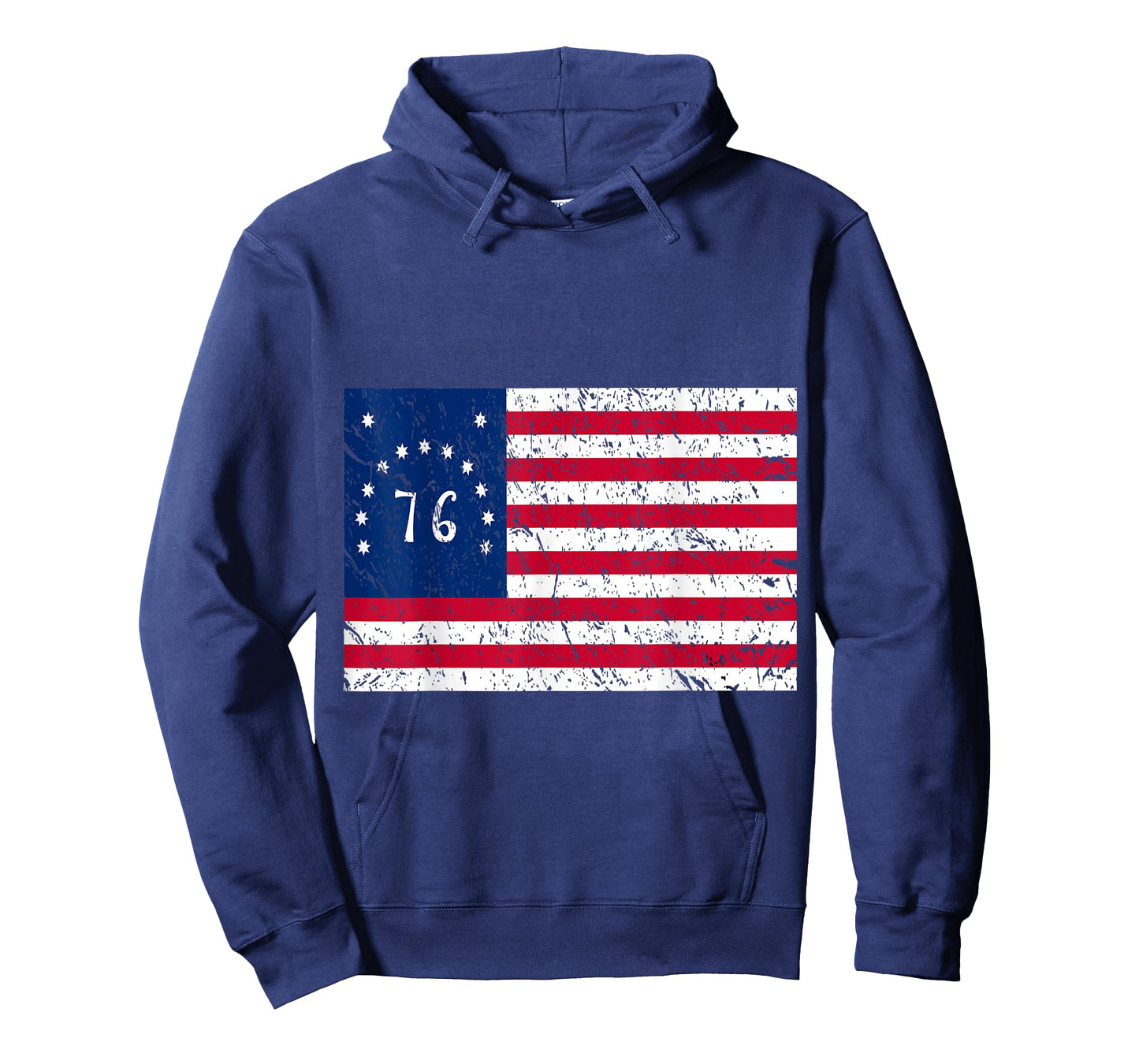 Bicentennial '76 Vintage Look Bennington Flag T Shirt T-Shirt