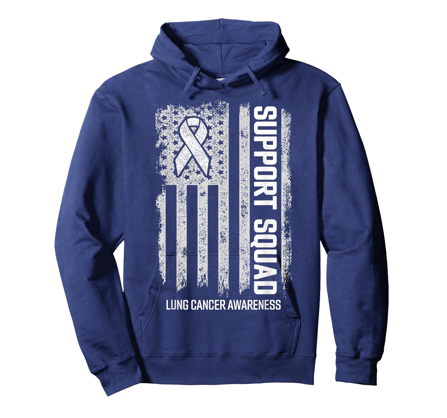 Lung Cancer Shirts Support Squad Lung Cancer Awareness T-Shirt