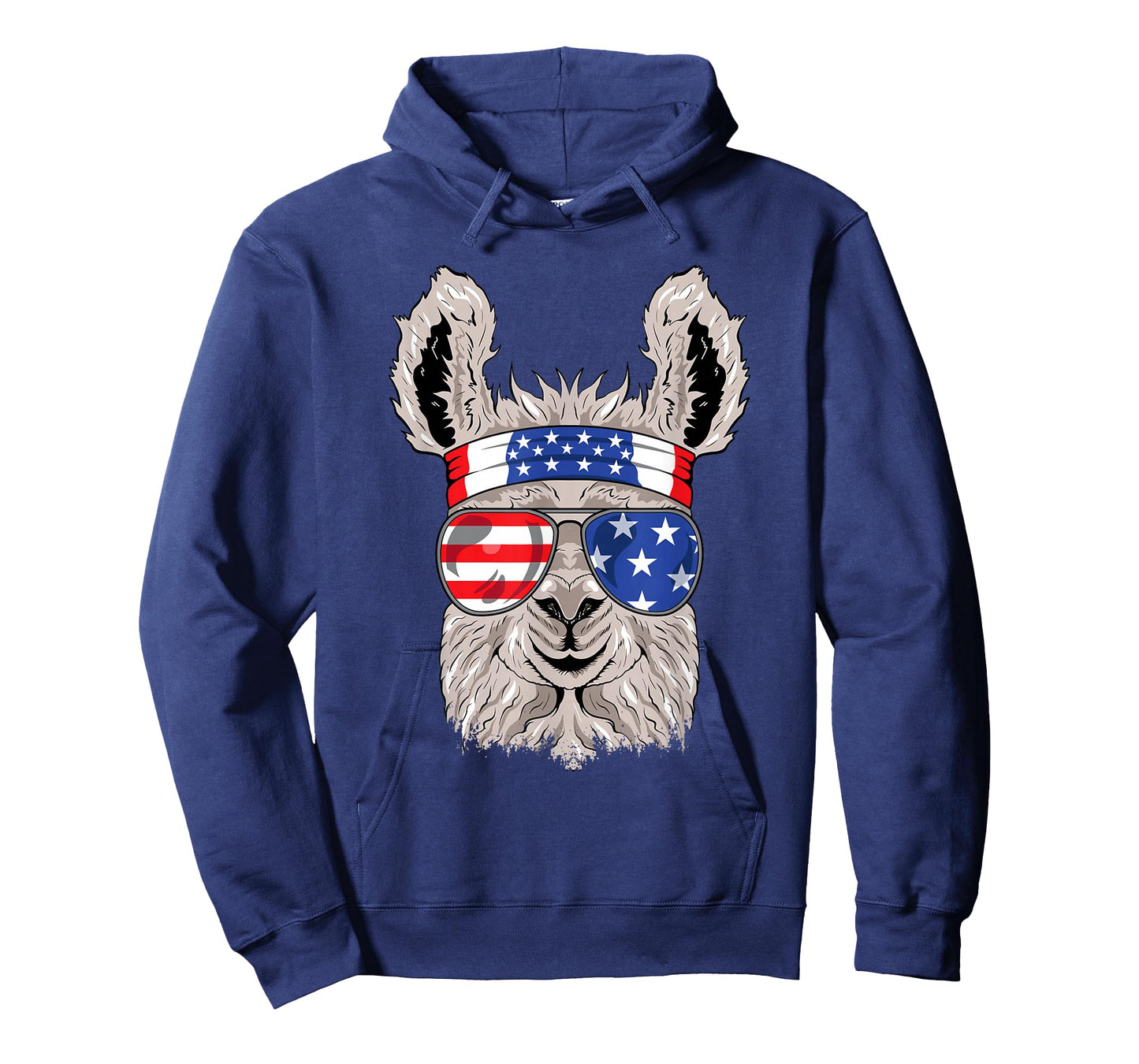USA Patriotic Llama Shirt - July 4th T-shirt - Alpaca T-Shirt