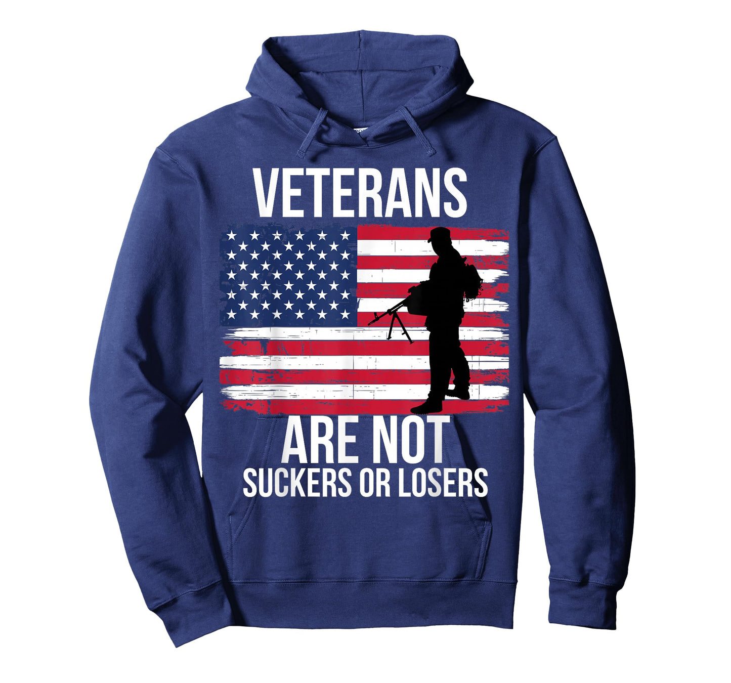 Veterans are Not Suckers Or Losers Biden 2020 Anti Trump T-Shirt