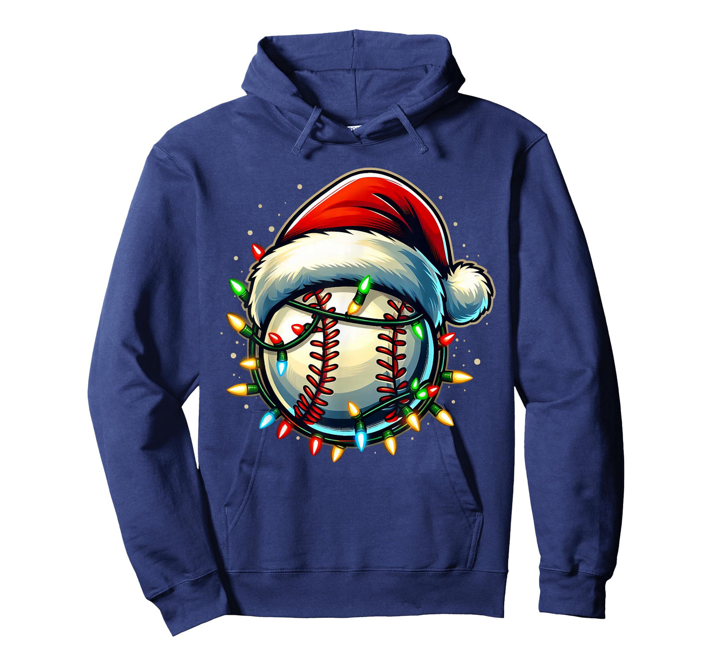 Christmas Baseball Xmas Santa Baseball Lover Boys Girls Kids T-Shirt