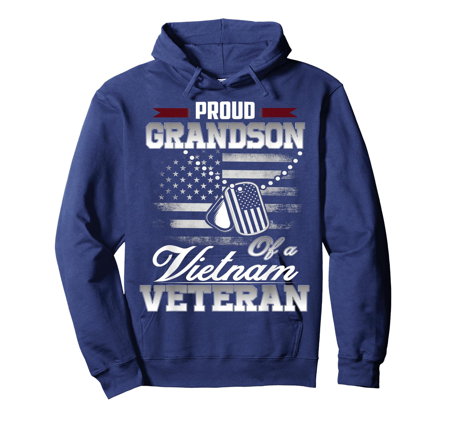 Proud Grandson Of A VietNam Veteran T-Shirt Military Shirt T-Shirt