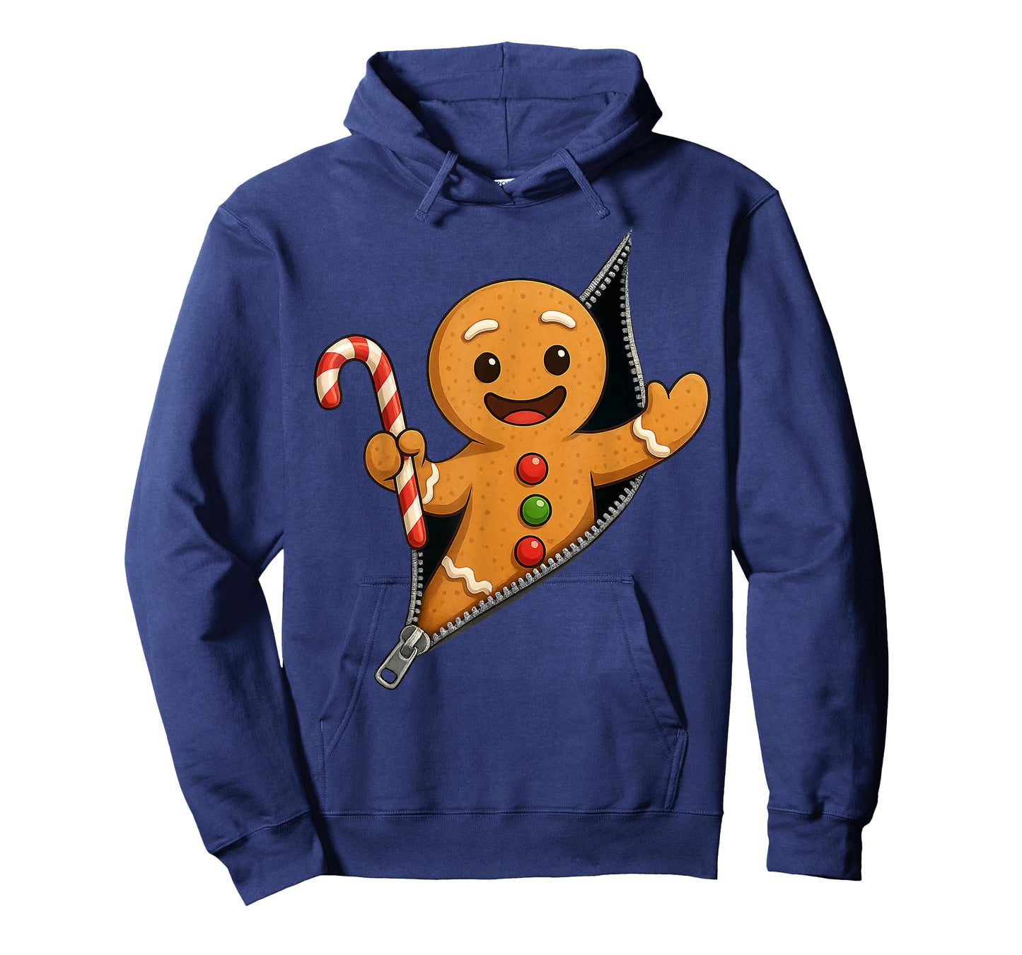 Christmas Gingerbread Man Cookie Candy Cane Xmas Pajamas T-Shirt