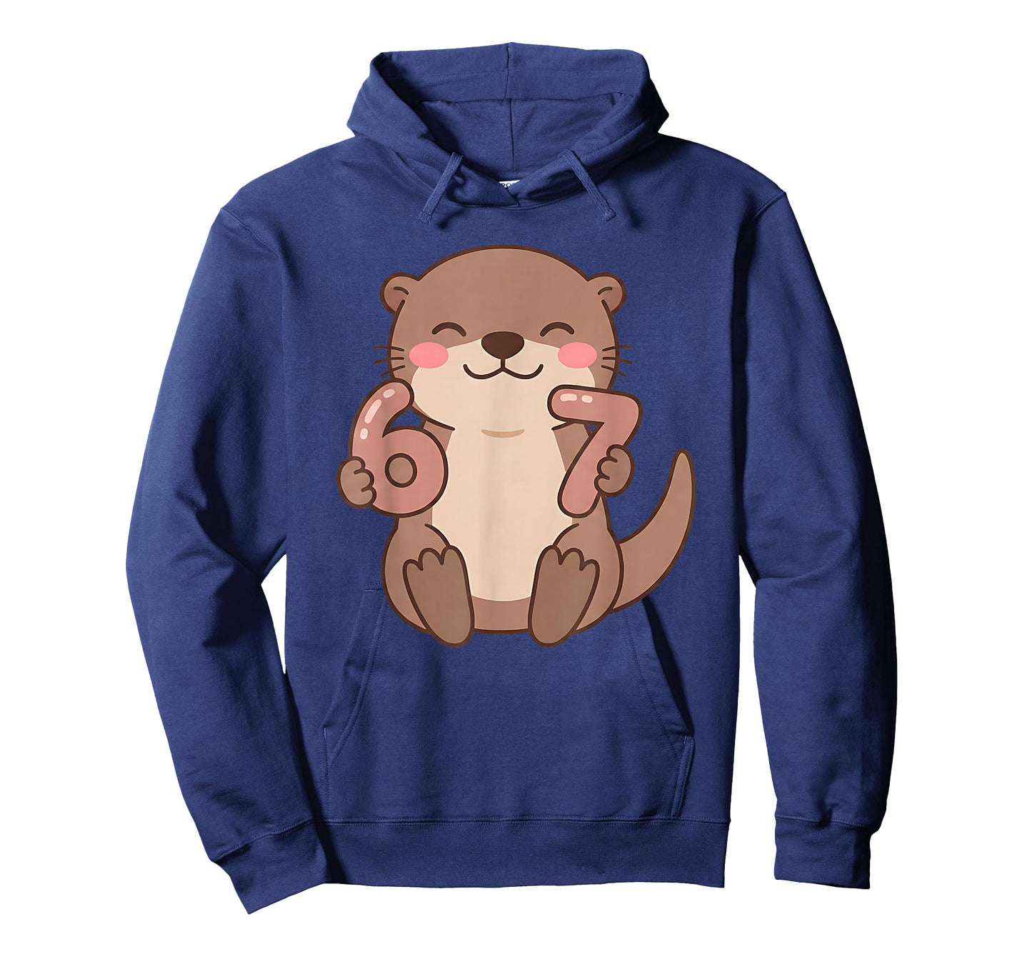 67 Meme Baby Otter 6 7 Funny Six Seven 6-7 Gen Alpha Slang T-Shirt