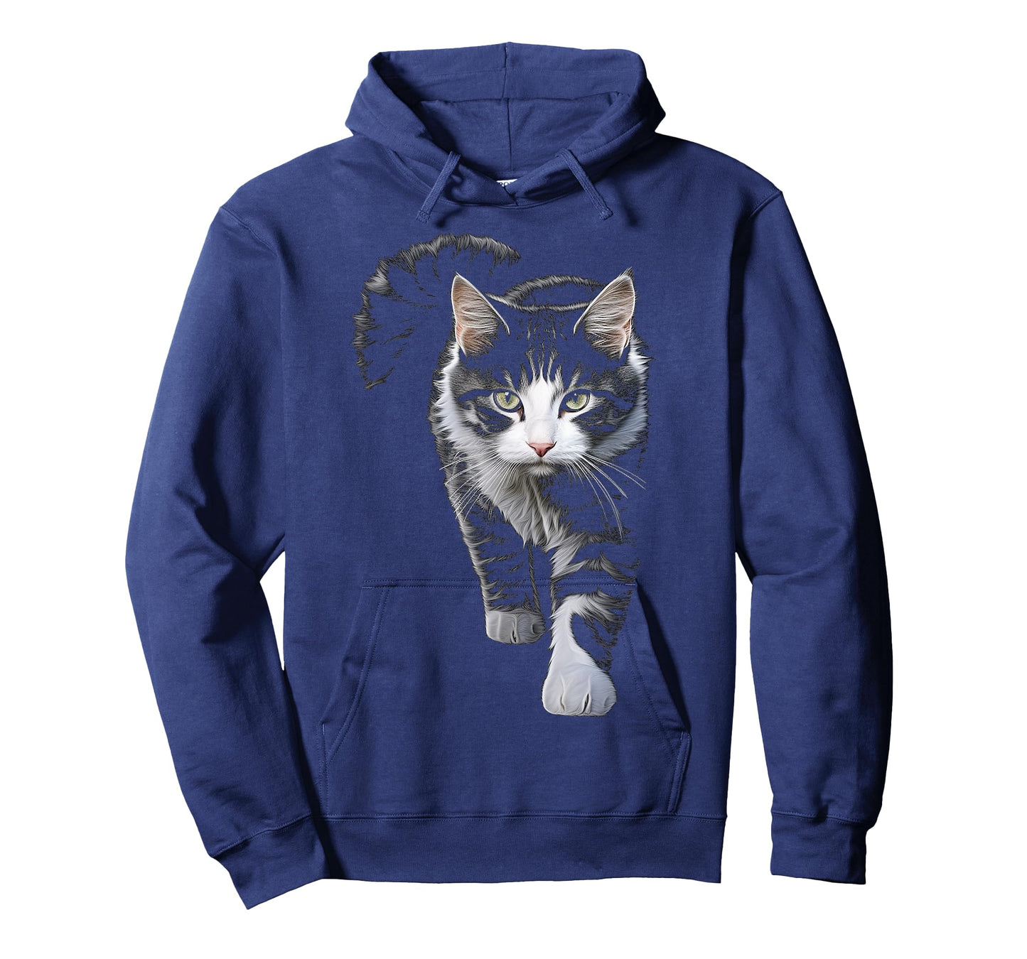Cat Drawing Animal Art Motif Cat T-Shirt