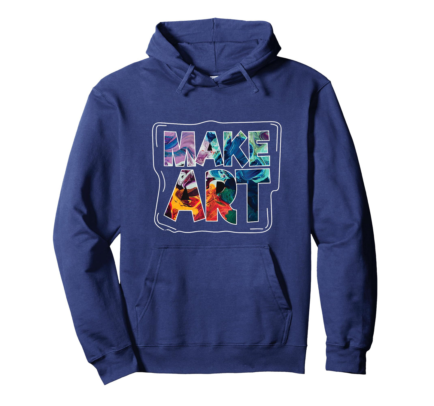 Make Art Funny Artist Artistic Humor Painting Gift T-Shirt