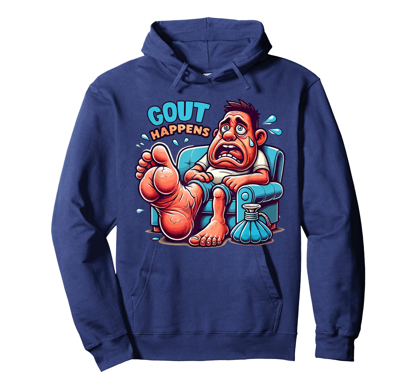 Gout Happens Funny and Hilarious Silly Pain Swelling T-Shirt