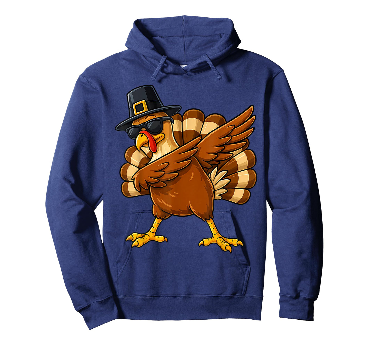 Dabbing Turkey Thanksgiving Day Boys Toddler Kids Funny Dab T-Shirt