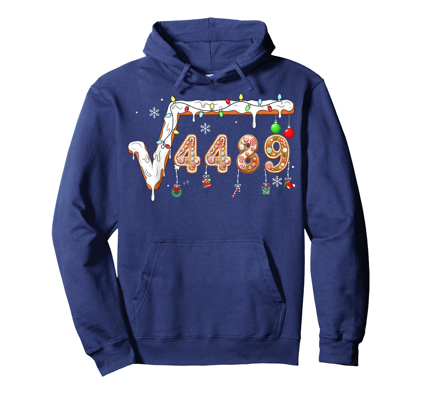 67 Meme Square Root 4489 Slang Christmas Math Teacher T-Shirt